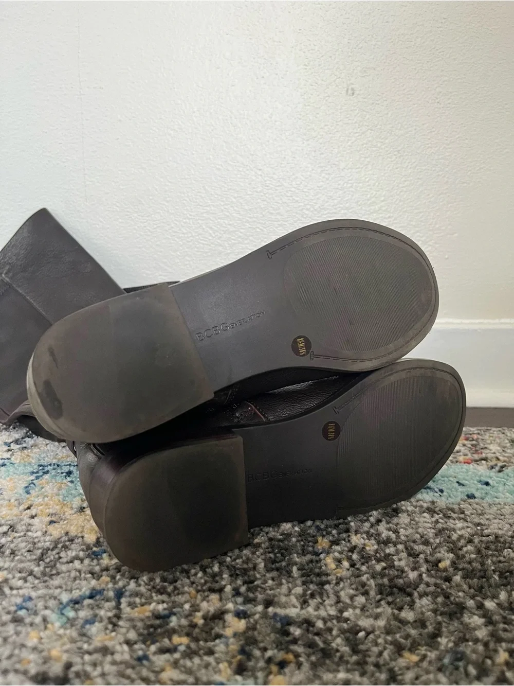 BCBGeneration Brown Harness Style Boots Size 8.5